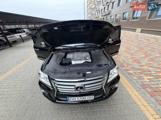Чорний Лексус ЛХ, об'ємом двигуна 5.66 л та пробігом 162 тис. км за 43999 $, фото 168 на Automoto.ua