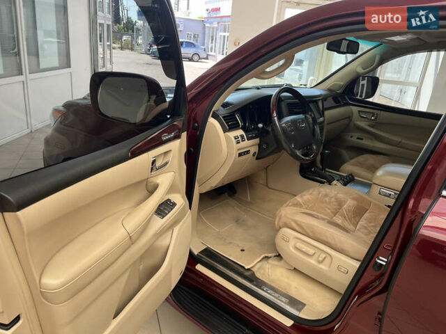 Красный Лексус ЛХ, объемом двигателя 5.66 л и пробегом 188 тыс. км за 32900 $, фото 11 на Automoto.ua