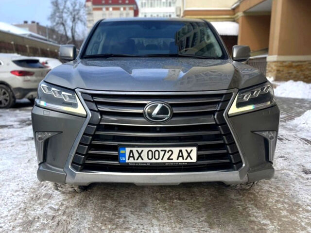Серый Лексус ЛХ, объемом двигателя 4.5 л и пробегом 0 тыс. км за 59000 $, фото 1 на Automoto.ua