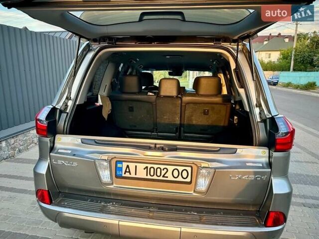Сірий Лексус ЛХ, об'ємом двигуна 4.46 л та пробігом 134 тис. км за 68500 $, фото 42 на Automoto.ua