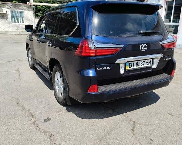 Синій Лексус ЛХ, об'ємом двигуна 5.7 л та пробігом 160 тис. км за 60000 $, фото 1 на Automoto.ua