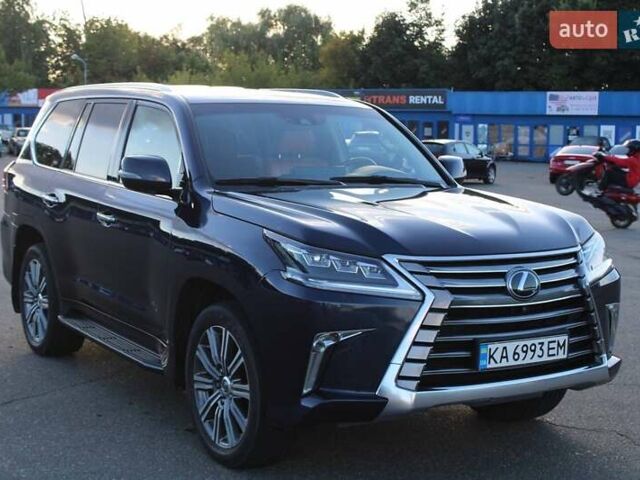 Синий Лексус ЛХ, объемом двигателя 4.46 л и пробегом 226 тыс. км за 68000 $, фото 1 на Automoto.ua