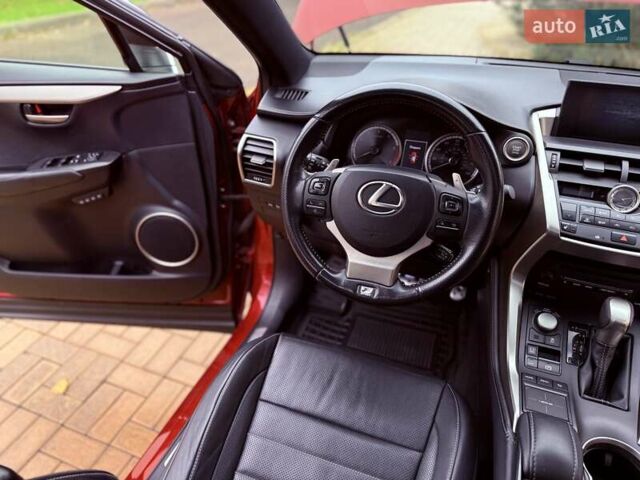 Красный Лексус НХ, объемом двигателя 2 л и пробегом 125 тыс. км за 24800 $, фото 53 на Automoto.ua