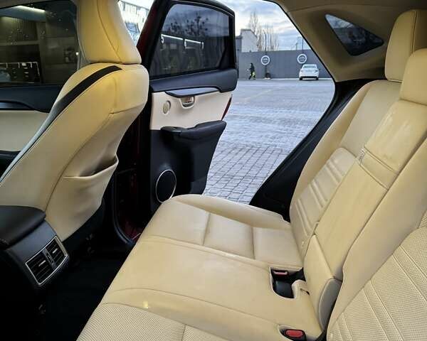 Красный Лексус НХ, объемом двигателя 2 л и пробегом 60 тыс. км за 25000 $, фото 18 на Automoto.ua