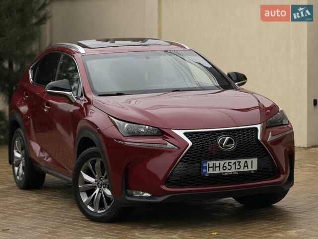 Красный Лексус НХ, объемом двигателя 2 л и пробегом 125 тыс. км за 24800 $, фото 4 на Automoto.ua