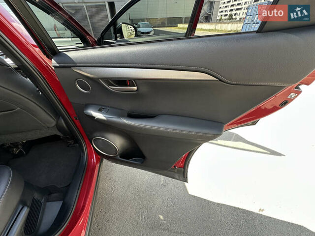 Червоний Лексус НХ, об'ємом двигуна 1.99 л та пробігом 70 тис. км за 22500 $, фото 19 на Automoto.ua