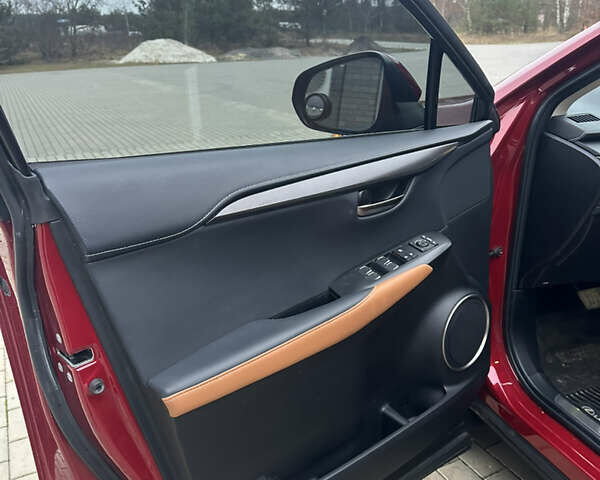 Червоний Лексус НХ, об'ємом двигуна 2 л та пробігом 39 тис. км за 25500 $, фото 16 на Automoto.ua