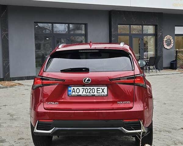 Червоний Лексус НХ, об'ємом двигуна 2 л та пробігом 22 тис. км за 35200 $, фото 5 на Automoto.ua