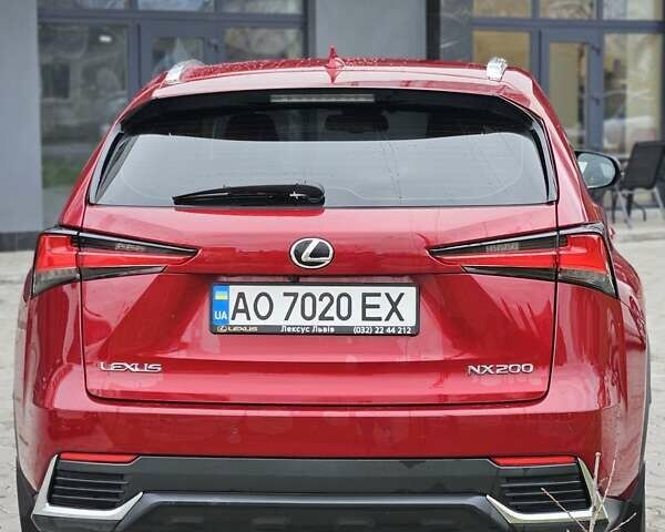 Червоний Лексус НХ, об'ємом двигуна 2 л та пробігом 22 тис. км за 35200 $, фото 6 на Automoto.ua