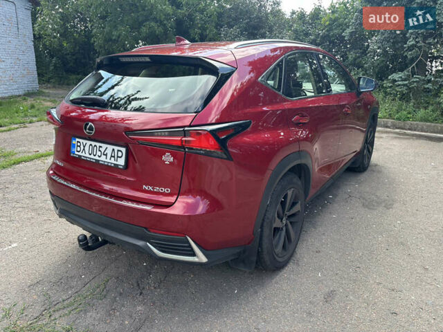 Червоний Лексус НХ, об'ємом двигуна 1.99 л та пробігом 63 тис. км за 36500 $, фото 5 на Automoto.ua