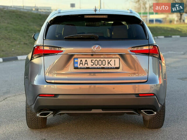 Сірий Лексус НХ, об'ємом двигуна 2 л та пробігом 96 тис. км за 22500 $, фото 4 на Automoto.ua