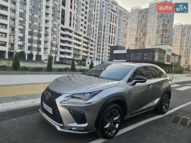 Серый Лексус НХ, объемом двигателя 2 л и пробегом 46 тыс. км за 35600 $, фото 2 на Automoto.ua