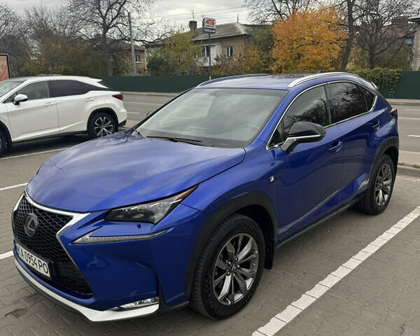 Синий Лексус НХ, объемом двигателя 2 л и пробегом 190 тыс. км за 19900 $, фото 1 на Automoto.ua