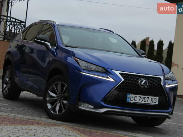 Синій Лексус НХ, об'ємом двигуна 2 л та пробігом 34 тис. км за 28990 $, фото 1 на Automoto.ua