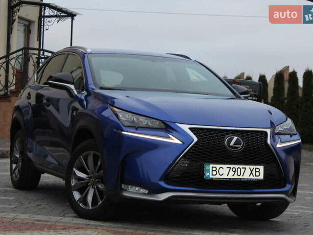 Синий Лексус НХ, объемом двигателя 2 л и пробегом 34 тыс. км за 28990 $, фото 3 на Automoto.ua