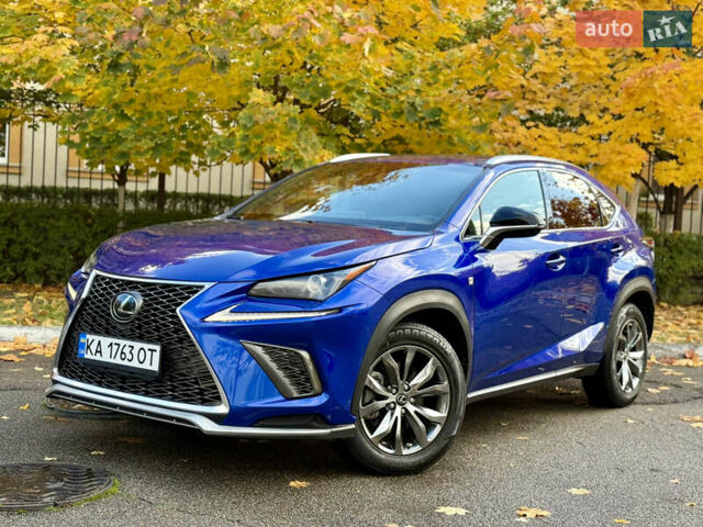 Синий Лексус НХ, объемом двигателя 2 л и пробегом 24 тыс. км за 27000 $, фото 1 на Automoto.ua