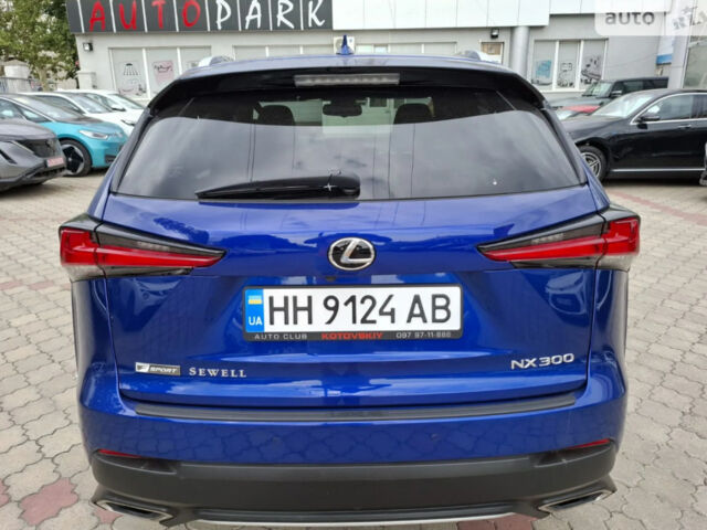 Синий Лексус НХ, объемом двигателя 2 л и пробегом 44 тыс. км за 29500 $, фото 4 на Automoto.ua