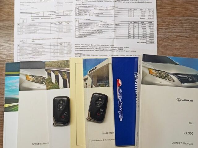 Белый Лексус РХ, объемом двигателя 3.5 л и пробегом 198 тыс. км за 17000 $, фото 22 на Automoto.ua