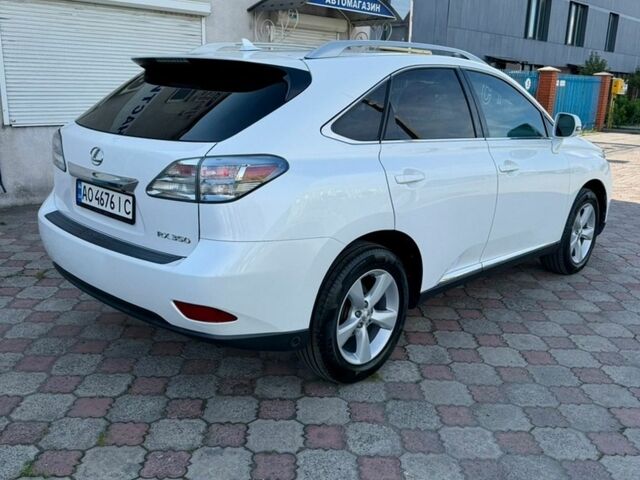 Белый Лексус РХ, объемом двигателя 3.46 л и пробегом 165 тыс. км за 15300 $, фото 5 на Automoto.ua
