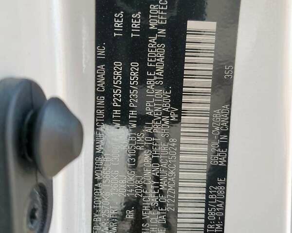 Білий Лексус РХ, об'ємом двигуна 3.46 л та пробігом 99 тис. км за 25096 $, фото 11 на Automoto.ua