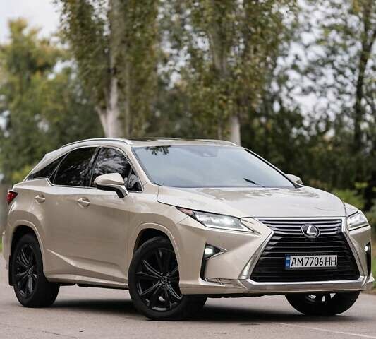 Бежевый Лексус РХ, объемом двигателя 3.46 л и пробегом 78 тыс. км за 37750 $, фото 2 на Automoto.ua