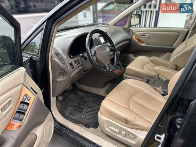 Чорний Лексус РХ, об'ємом двигуна 3 л та пробігом 328 тис. км за 6300 $, фото 10 на Automoto.ua