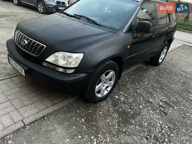 Черный Лексус РХ, объемом двигателя 3 л и пробегом 230 тыс. км за 4800 $, фото 1 на Automoto.ua