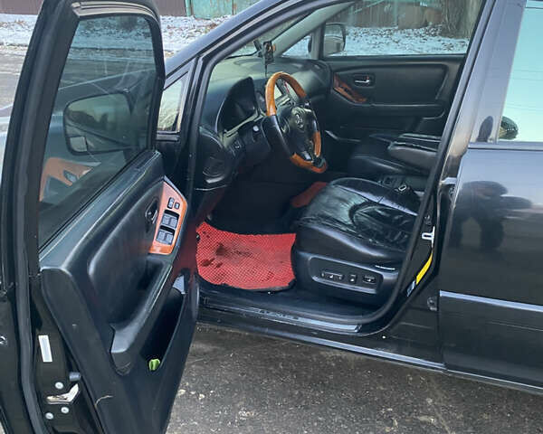 Черный Лексус РХ, объемом двигателя 3 л и пробегом 380 тыс. км за 5000 $, фото 10 на Automoto.ua