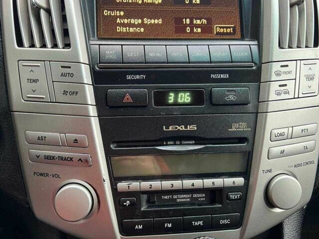 Черный Лексус РХ, объемом двигателя 3 л и пробегом 335 тыс. км за 7999 $, фото 12 на Automoto.ua