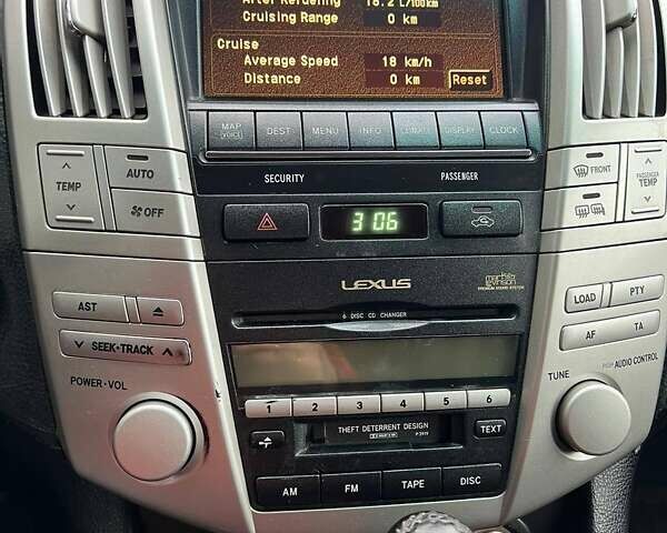 Черный Лексус РХ, объемом двигателя 3 л и пробегом 336 тыс. км за 7999 $, фото 10 на Automoto.ua