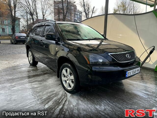 Черный Лексус РХ, объемом двигателя 3 л и пробегом 285 тыс. км за 9500 $, фото 1 на Automoto.ua