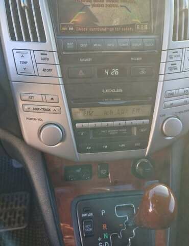 Чорний Лексус РХ, об'ємом двигуна 3 л та пробігом 297 тис. км за 8500 $, фото 12 на Automoto.ua