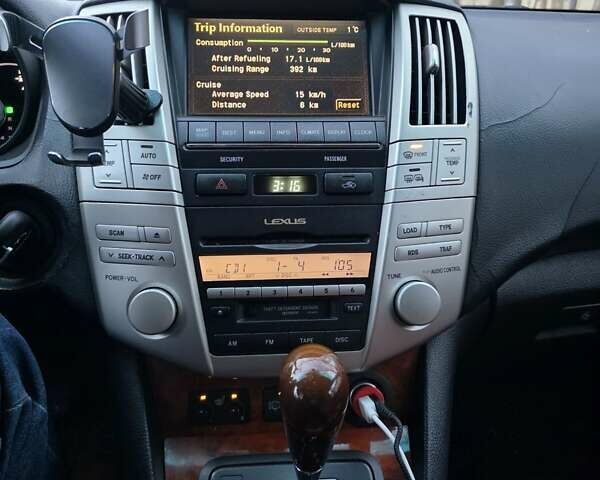 Черный Лексус РХ, объемом двигателя 3.31 л и пробегом 200 тыс. км за 8500 $, фото 10 на Automoto.ua