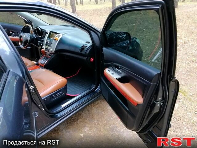 Черный Лексус РХ, объемом двигателя 3 л и пробегом 324 тыс. км за 9500 $, фото 8 на Automoto.ua