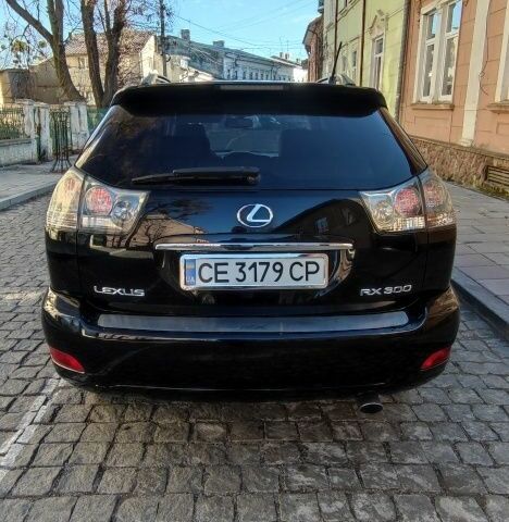 Чорний Лексус РХ, об'ємом двигуна 3 л та пробігом 237 тис. км за 9500 $, фото 3 на Automoto.ua