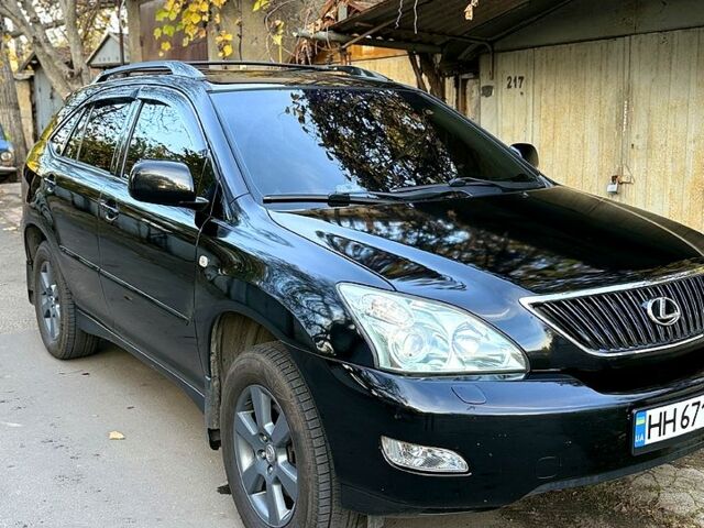 Черный Лексус РХ, объемом двигателя 3 л и пробегом 277 тыс. км за 9800 $, фото 1 на Automoto.ua
