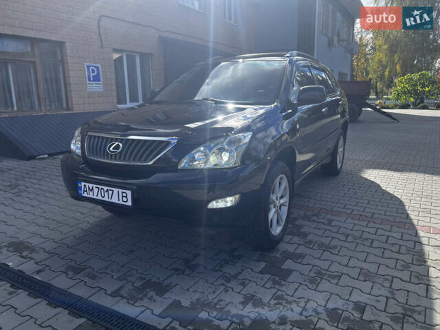 Черный Лексус РХ, объемом двигателя 3.46 л и пробегом 270 тыс. км за 12450 $, фото 1 на Automoto.ua