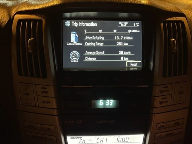 Черный Лексус РХ, объемом двигателя 3.5 л и пробегом 265 тыс. км за 10500 $, фото 8 на Automoto.ua