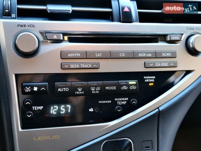 Чорний Лексус РХ, об'ємом двигуна 3.46 л та пробігом 194 тис. км за 16950 $, фото 26 на Automoto.ua