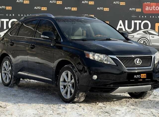 Черный Лексус РХ, объемом двигателя 3.46 л и пробегом 100 тыс. км за 21000 $, фото 1 на Automoto.ua