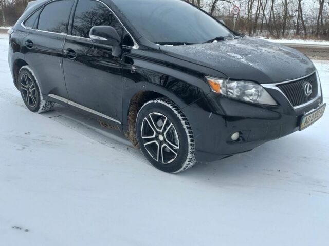 Черный Лексус РХ, объемом двигателя 3.5 л и пробегом 230 тыс. км за 15500 $, фото 1 на Automoto.ua