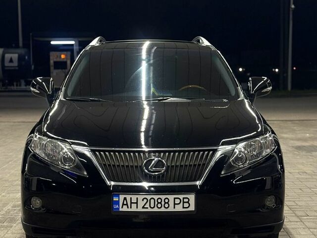 Черный Лексус РХ, объемом двигателя 3.5 л и пробегом 186 тыс. км за 17500 $, фото 1 на Automoto.ua
