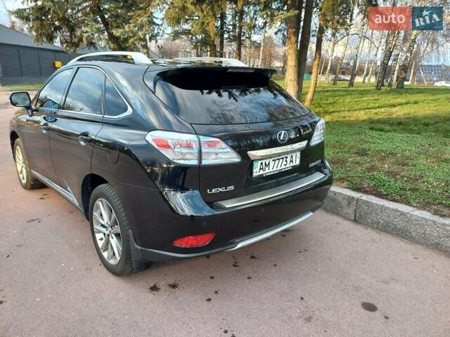 Черный Лексус РХ, объемом двигателя 3.46 л и пробегом 125 тыс. км за 21700 $, фото 4 на Automoto.ua