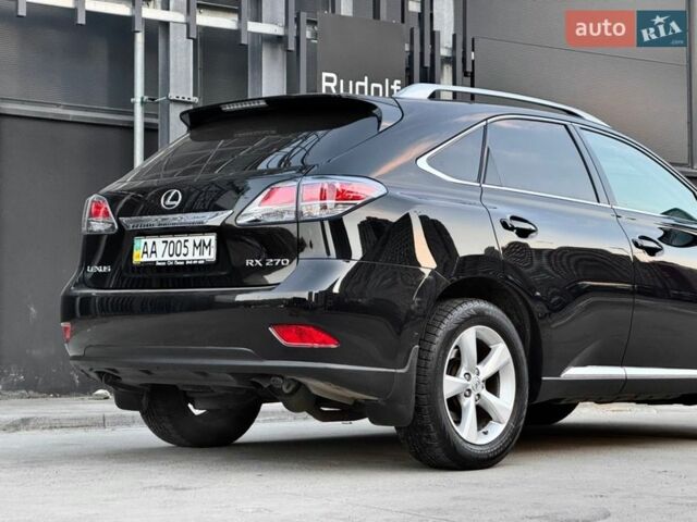 Черный Лексус РХ, объемом двигателя 2.7 л и пробегом 113 тыс. км за 19950 $, фото 5 на Automoto.ua