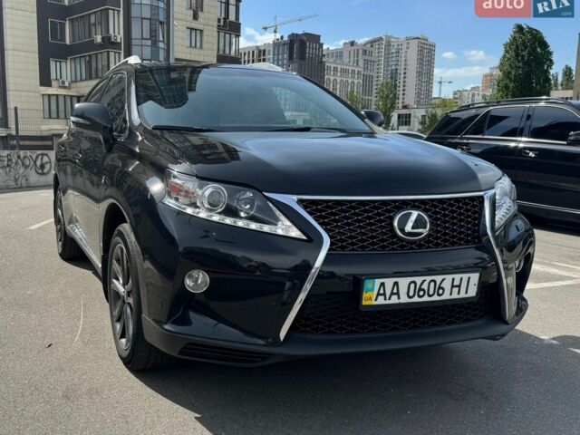 Черный Лексус РХ, объемом двигателя 3.46 л и пробегом 144 тыс. км за 23500 $, фото 1 на Automoto.ua