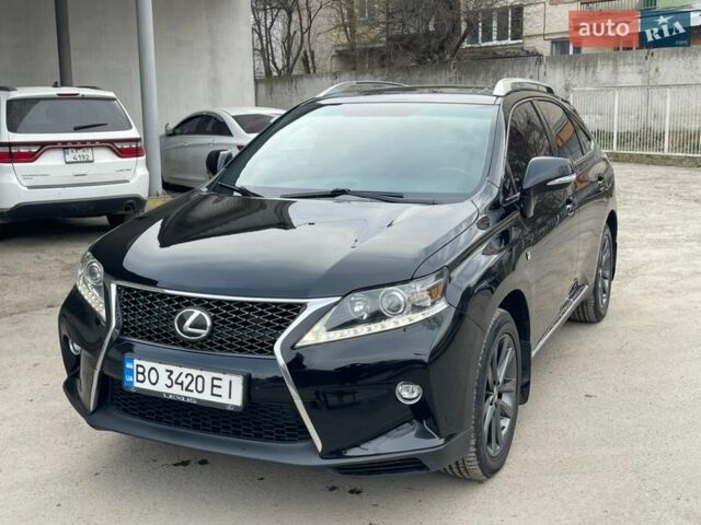 Черный Лексус РХ, объемом двигателя 3.46 л и пробегом 165 тыс. км за 20100 $, фото 2 на Automoto.ua