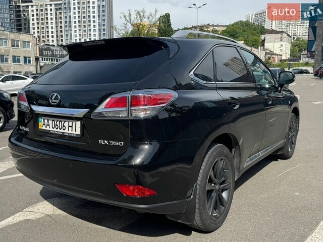 Черный Лексус РХ, объемом двигателя 3.46 л и пробегом 144 тыс. км за 23500 $, фото 3 на Automoto.ua