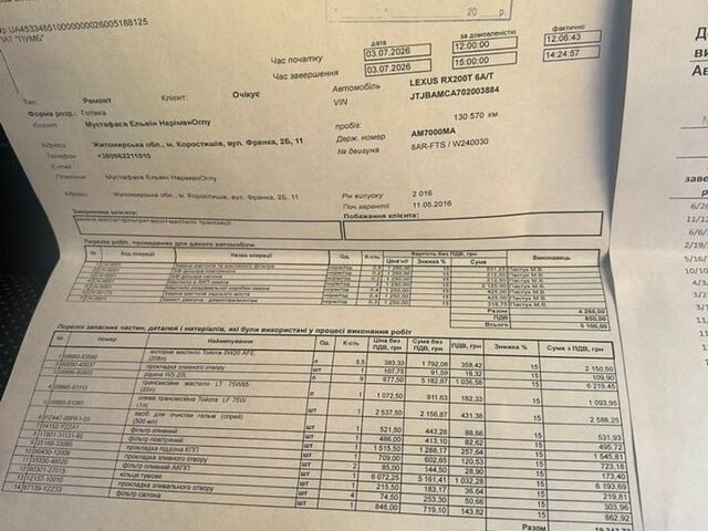 Черный Лексус РХ, объемом двигателя 2 л и пробегом 136 тыс. км за 29999 $, фото 22 на Automoto.ua