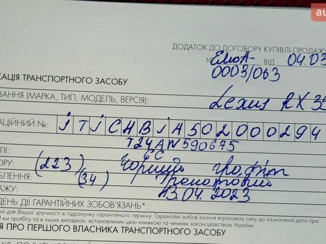 Чорний Лексус РХ, об'ємом двигуна 2.4 л та пробігом 71 тис. км за 64900 $, фото 73 на Automoto.ua