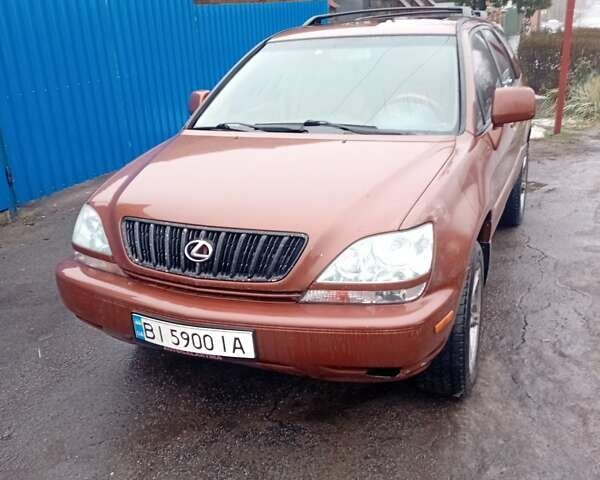 Коричневий Лексус РХ, об'ємом двигуна 3 л та пробігом 480 тис. км за 6000 $, фото 7 на Automoto.ua